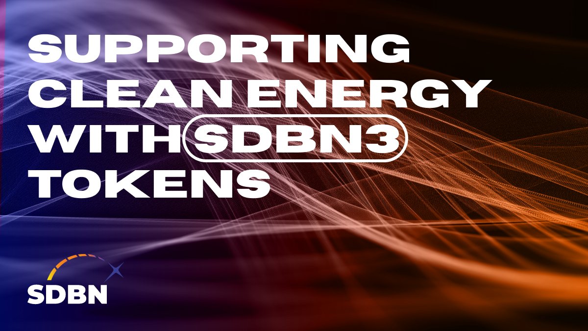 Join the renewable energy revolution by purchasing SDBN3 tokens. Embrace solar power, diversify your impact, and contribute to a sustainable future. Let's create a brighter world together!
Discover more and get involved today. Click on the link in bio ☀️ #CleanEnergy  #SDBN