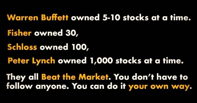 Diversification or Concentration !
#investing #portfolio #stocks