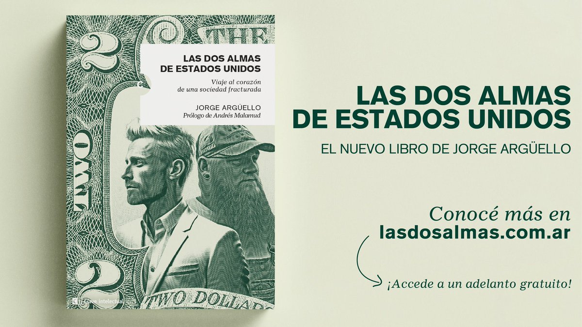 ¿Qué rol tendrá Estados Unidos 🇺🇸 en un mundo multipolar sin precedentes inmediatos y cargado de tensiones geopolíticas? Conseguí un adelanto exclusivo del nuevo libro de @JorArguello y adentrate en profundo recorrido por la actualidad norteamericana. 📬 forms.gle/V3nEyBHHDUfrg1…