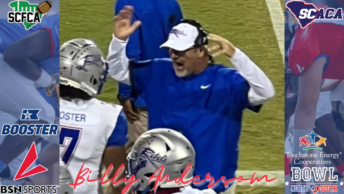 HS fball in SC has been my passion for 34 yrs. I've had the opportunity to coach at various schools, each leaving its mark. One highlight was being part of the '04 Championship team at BHP. I've also coached at Lake City, Seneca, Pendleton, Woodmont, and Byrnes <a href="/BandersonBilly/">Billy Anderson Jr</a>