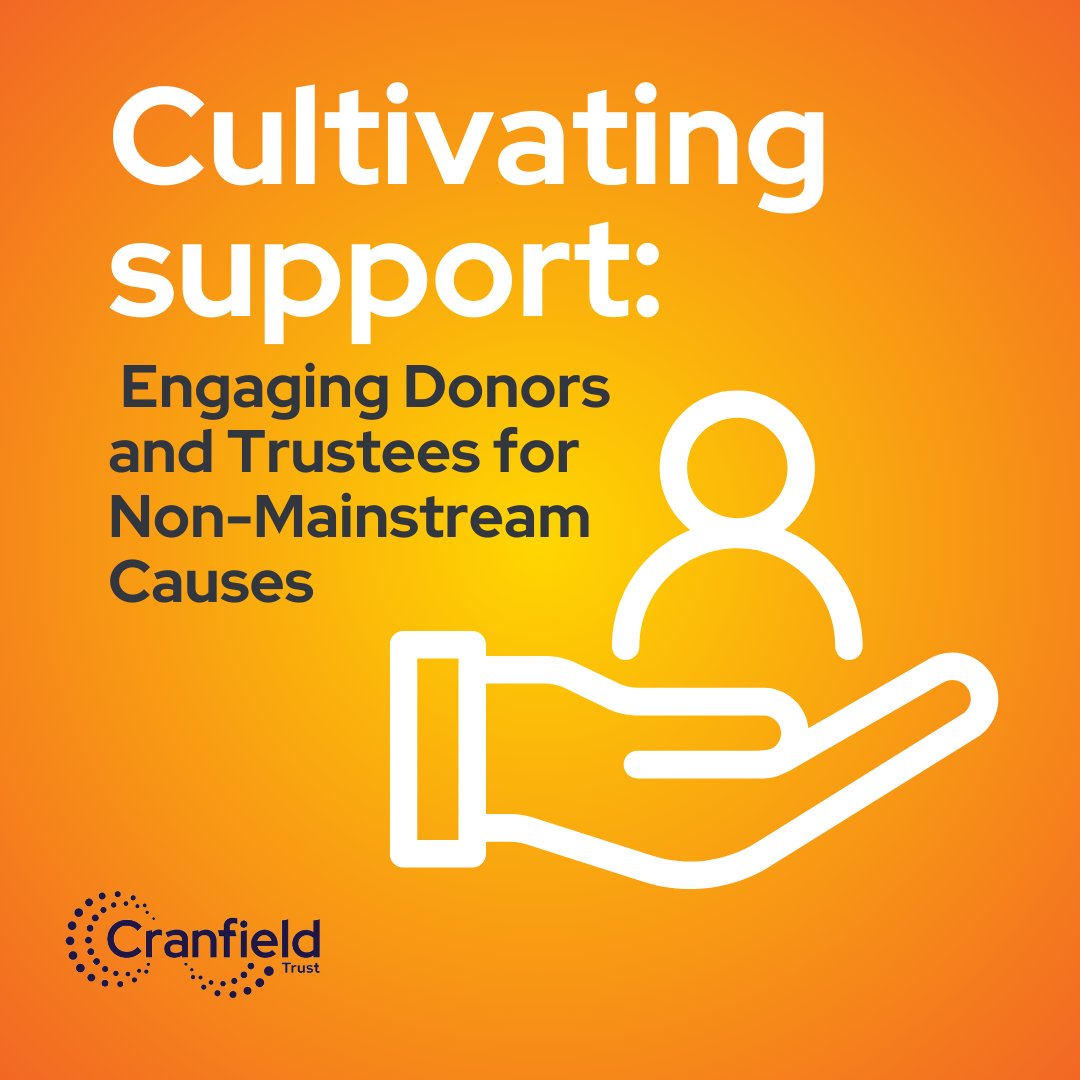 Our next FREE charity webinar 'Cultivating Support: Engaging Donors and Trustees for Non-Mainstream Causes' is NOW open for booking 🤩 Join Mo Morgan from @WeAreGreatState, for this webinar addressing how to drive engagement with sensitive causes. Book👉 ow.ly/PeFl50Rm41t