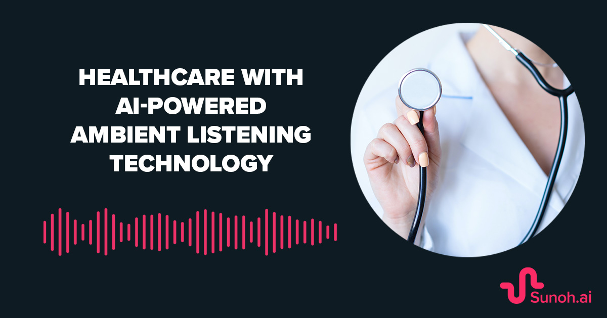 Have you seen the transformative power of @Sunoh_ai AI-powered medical scribe? It listens to a conversation between a doctor & patient & develops clinical documentation complete with follow-up action items & recommendations. ecw.co/3WmerCw