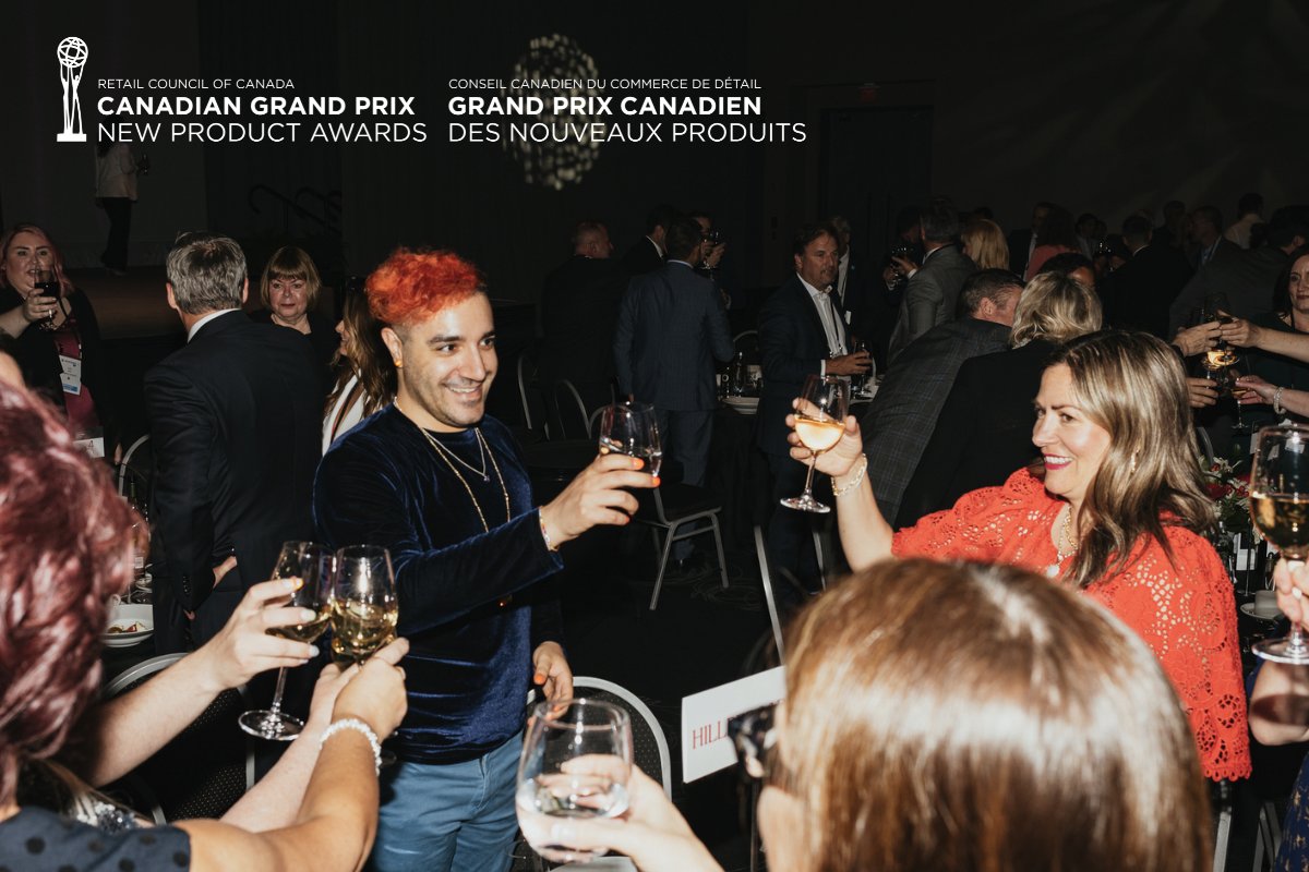 Raise a glass to the best #newproduct innovations.🥂 The Canadian Grand Prix New Product Awards Gala is the night to celebrate this year's incredible finalists & Awards of Distinction recipients. Celebrate with us on May 29, 2024. Buy your tickets today! hubs.ly/Q02vpsgY0