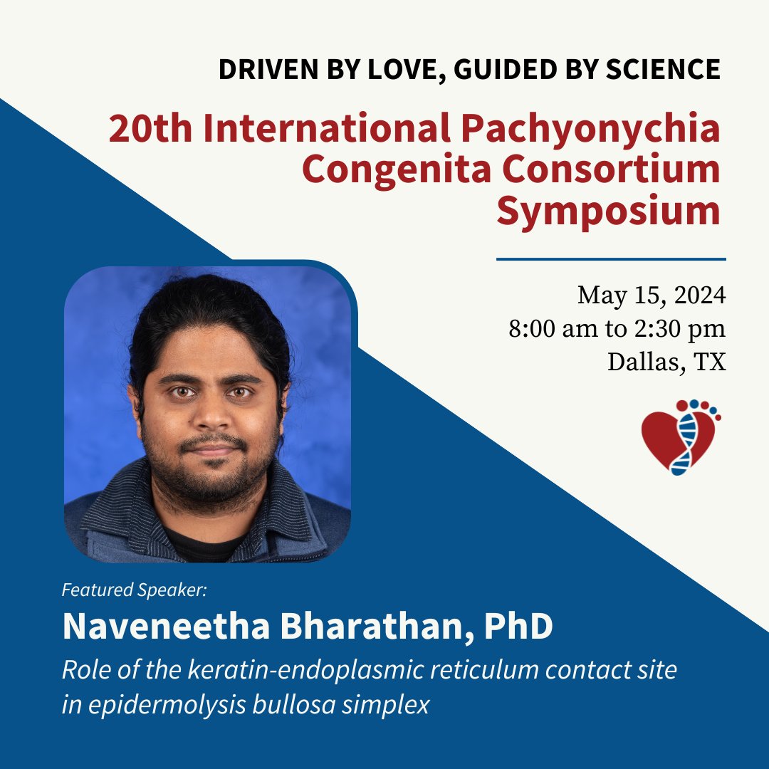 Excellent science awaits at the 20th IPCC Symposium and the inaugural Darier Hailey-Hailey Disease Symposium. Register today for the symposia and our special dinner. pachyonychia.org/2024symposiums/

#Pachyonychia #RareDisease #StopPCPain
