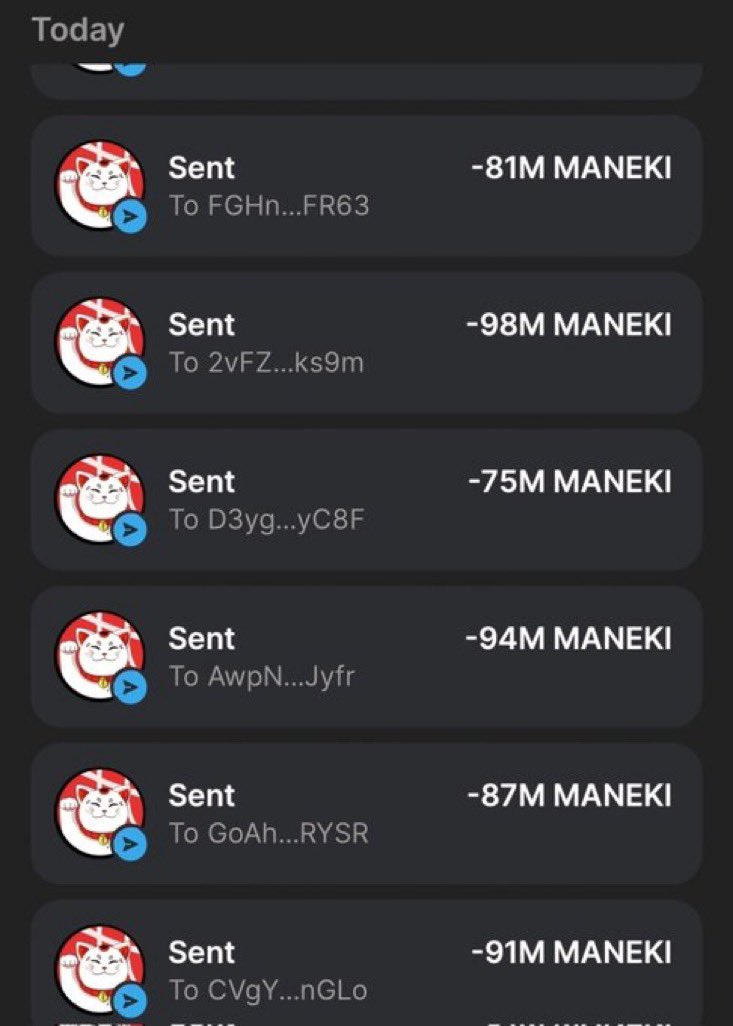 We are giving away $10,000 in $MANEKI among the first 3000 who Follows @FranklinKcmo @Saylorpixel 🔔 and retweet ! Drop your $SOL wallets If you see this interact might just change your life.