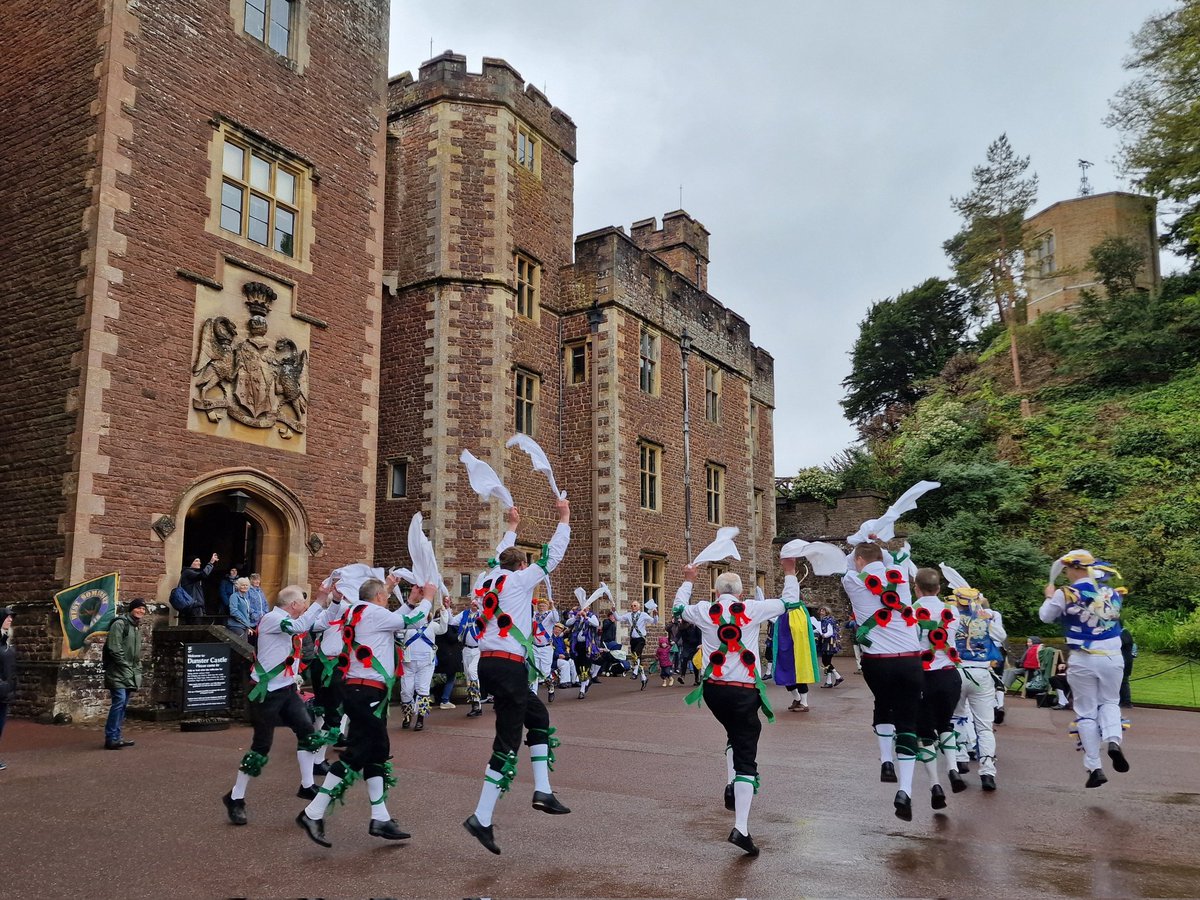 This weekend I was dancing in West Somerset with Greensleeves,  Thames Valley and West Somerset Morris.