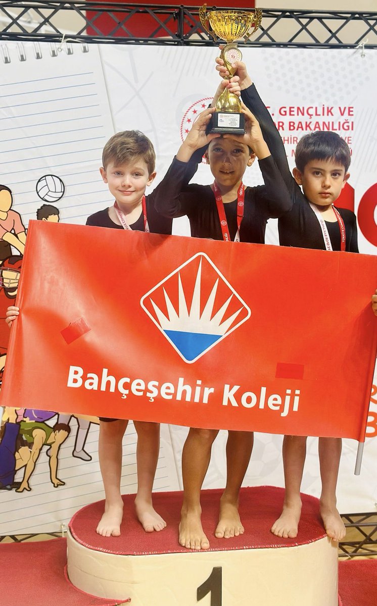 Okullar arası Cimnastik yarışmasında Minik A erkek takımımız Eskişehir 1.si oldu. Öğrencilerimizi ve öğretmenlerimizi tebrik ederiz.