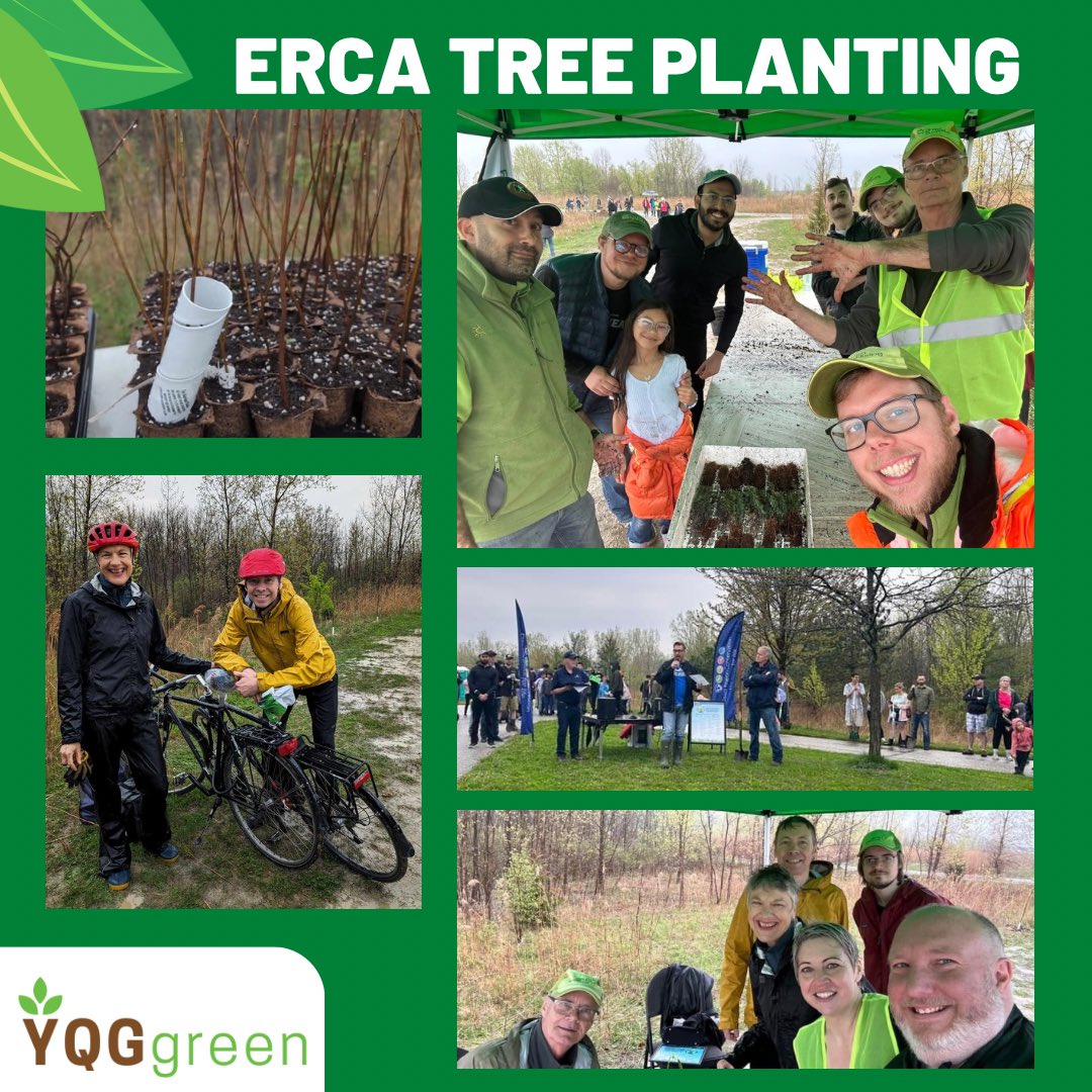 Another @essexregionconservation Earth Day Community Tree Planting on the books! 

Thank you 🙏to our #YQGgreen members and everyone to that came to plant 2000 trees.🌳💚🍃

@greensunrisingsolar 
@thecabinetstudio 
@hgslimited 

#YQG #yqggreen #windsoressex