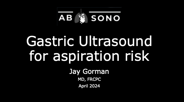 Check out this new tutorial on gastric ultrasound for aspiration risk by Dr Jay Gorman @UAlberta_ICU @UAlberta_FoMD @UAlberta albertasono.ca/gastric-ultras… #POCUS @UAlbertaAnesth @CJA_Journal @OlszynskiP