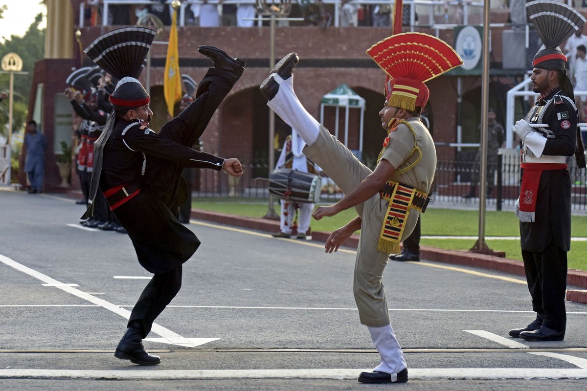 Happening now at the Anglo-Scottish border: