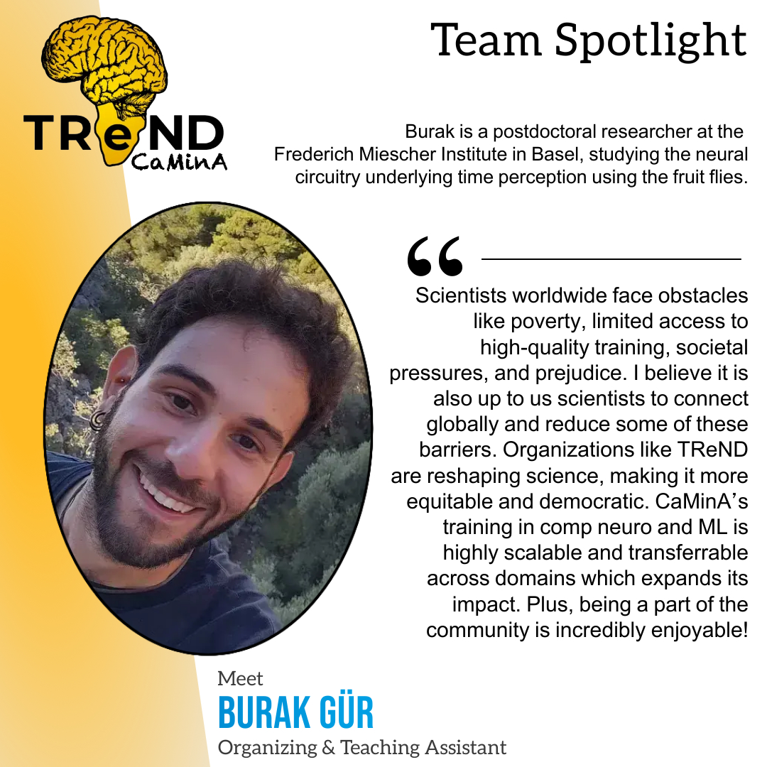 Returning for a second year as an Organizing and Teaching Assistant is @burakgur_, a postdoctoral researcher @FMIscience 🪰⏲️ 

Thank you Burak for your support and the ideas you bring! #VolunteerAppreciation