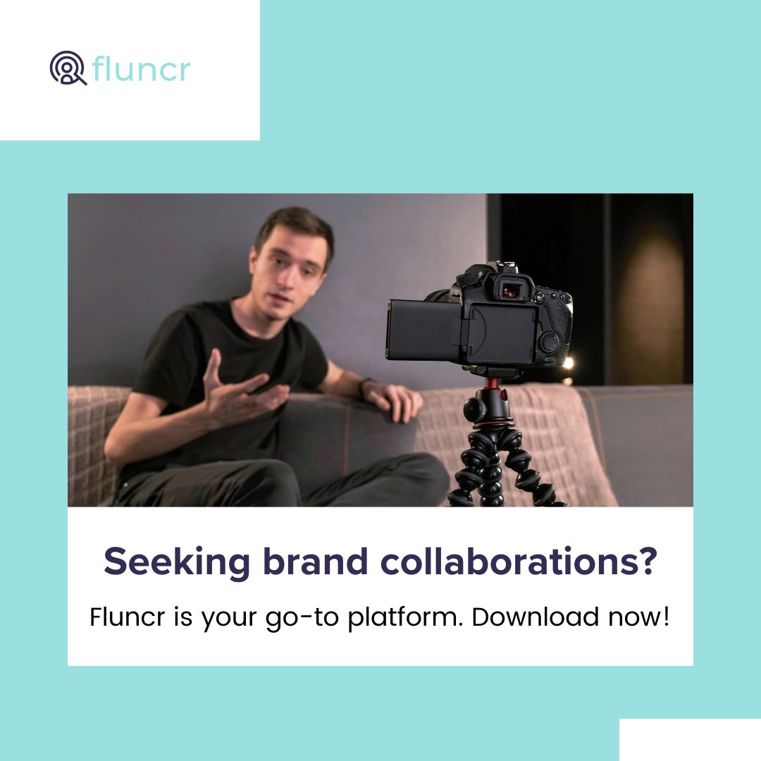 Seeking brand collaborations has never been easier. Fluncr is the platform where dreams meet opportunity. ✨

#InfluencerMarketing #ContentCreation #VideoContent #AuthenticInfluencing #DigitalTrends #TechInnovations