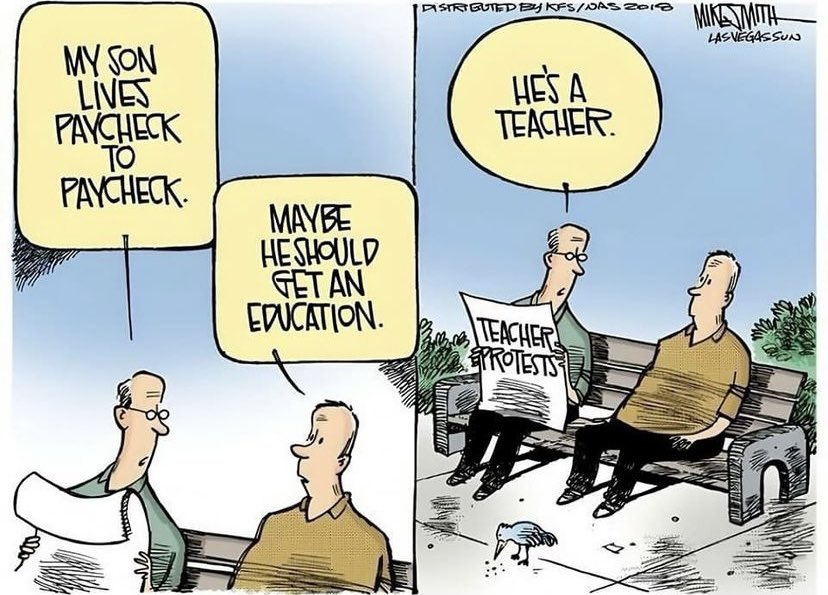 @funder Teachers need unions. #UnionsForAll