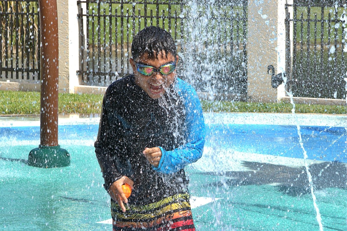 Get ready to make a splash at the #BocaRaton Swim Center’s Splash Pad! It’s a fun and safe way for kids to cool off and have fun in the water.