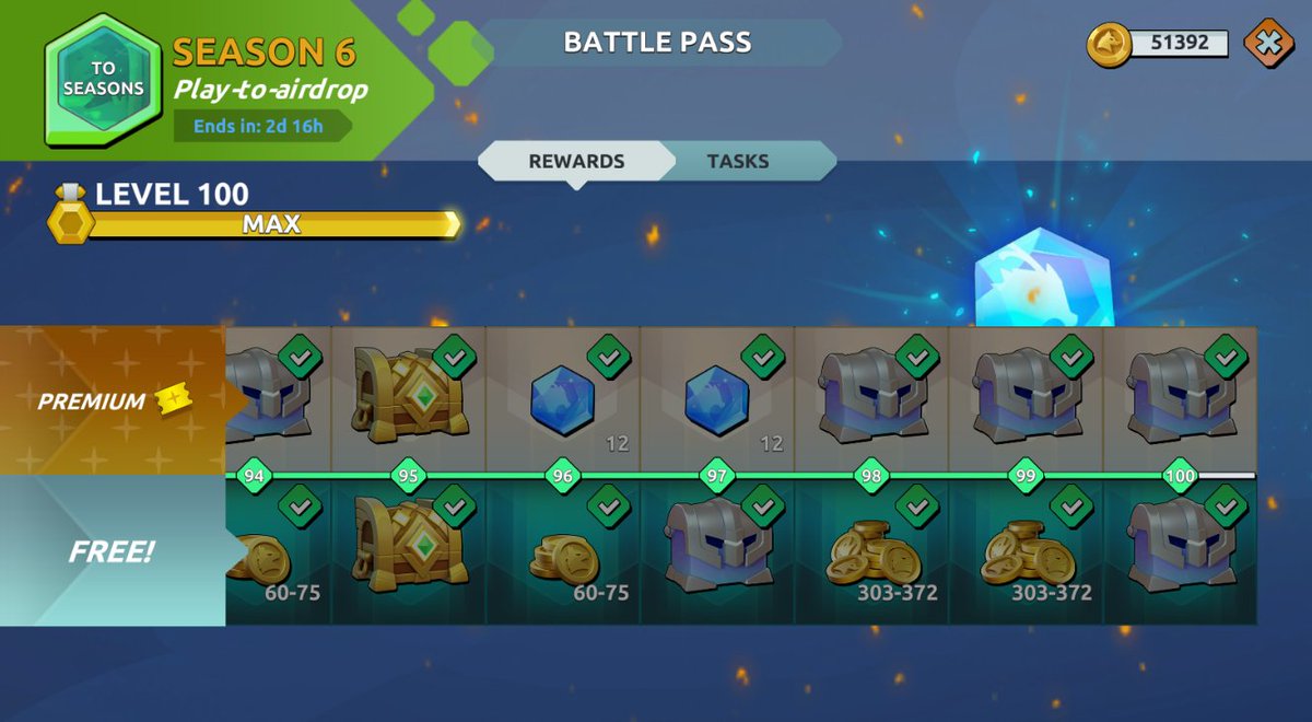 ✅ It's Done, @playwildforest Battle Pass Finished !! 🏆

Daamn, it wasn't easy, did you finish it too ??

#PlayWildForest #WildForest #Ronin #PlayToAirdrop #P2A