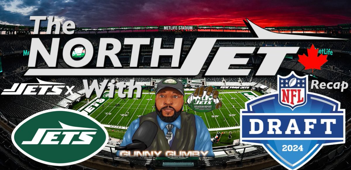 TDARKknightX's tweet photo. Wednesday night, LIVE with a new guest on The #NorthJet🍁

🚨🚨 @NYJets_SitRep 🚨🚨

Giving you a 2024 Draft recap and our takes on the 1st round and going over the Jets entire draft class !!

https://t.co/13u2QaftB5

#NFLDraft #NFL #Jets #JetUp https://t.co/yNCiwNYq4b