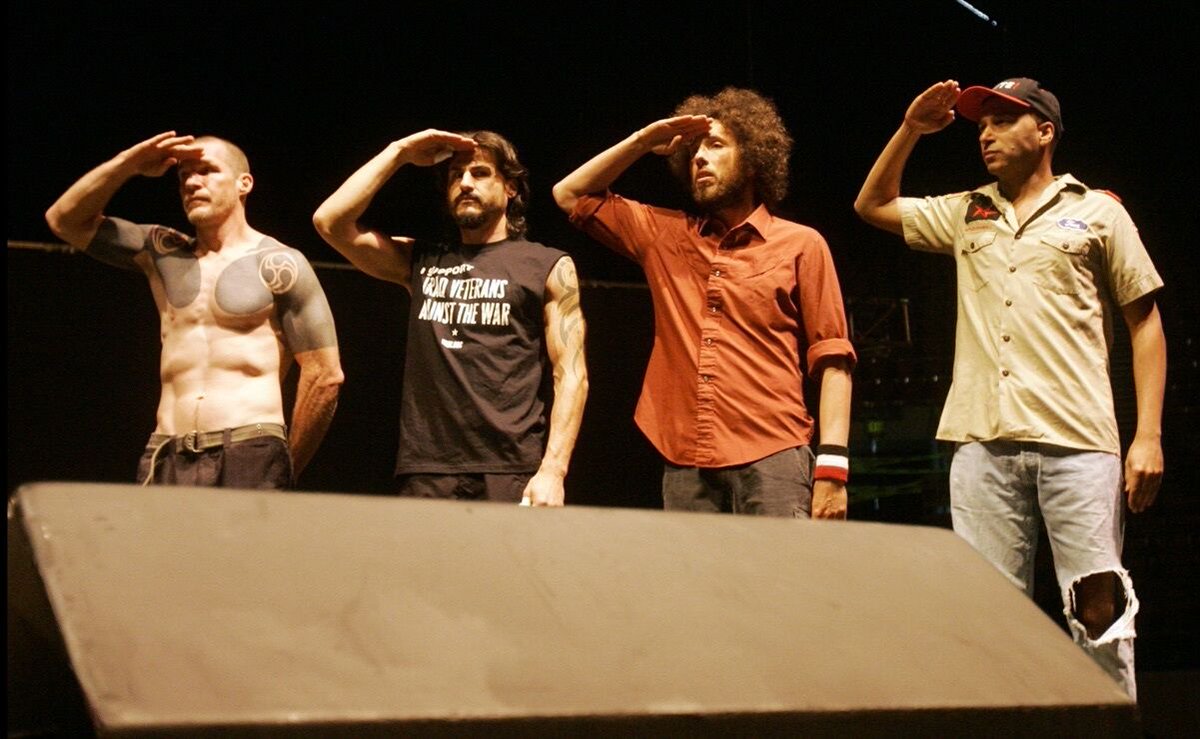 Seventeen years ago, Rage Against the Machine reunited to close the Coachella festival. #MusicIsLife