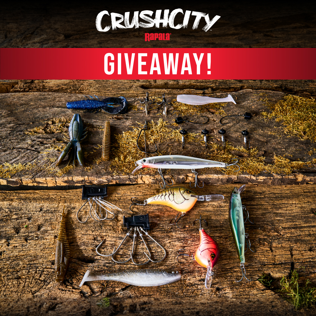Don't miss your chance to win the ultimate Rapala CrushCity prize pack! This giveaway ends on 5/12 and has weekly prizes and one grand prize. Click the link to enter! basspro.com/shop/en/rapala…