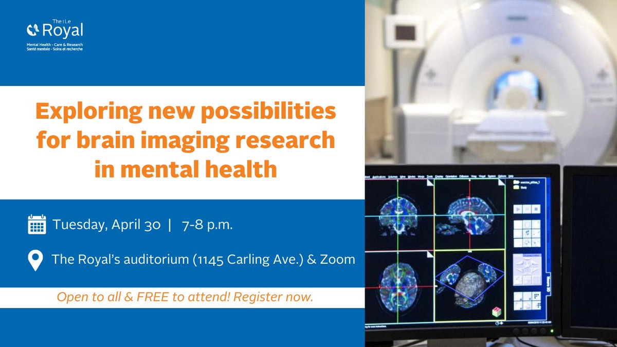 🧠 Join TOMORROW for our hybrid café-style event focused on brain imaging! 🧠 Supported by @CIHR_IRSC's Café Scientifique Program, this event is FREE to attend and open to all. 🗓️ April 30 ⏰ 7-8 p.m. 📍The Royal & Zoom 🖱️ Register now 👉🏽 bit.ly/3xGkHdK @theroyalfdn