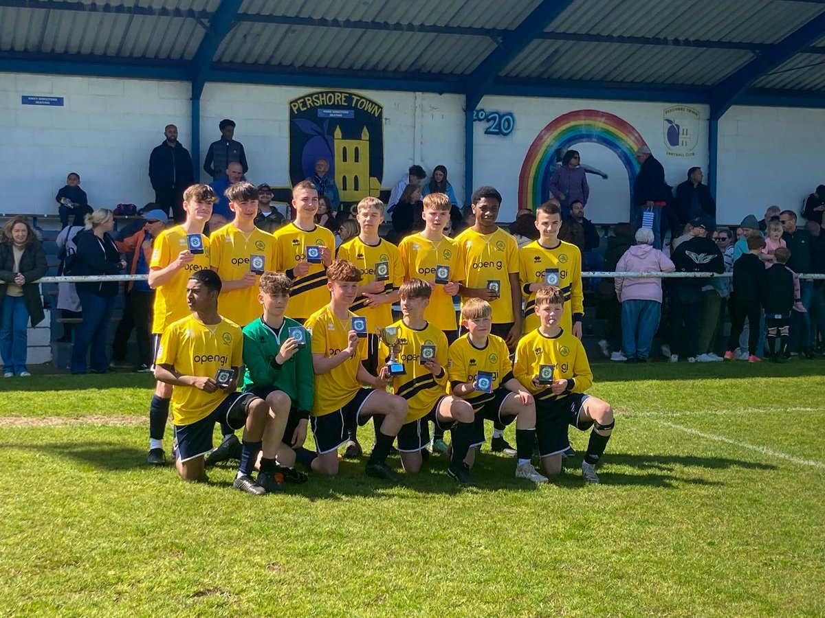 Congratulations to the Raptors! 🏆 Nunnery Wood Raptors U14s claimed victory in the Mercian League Cup Final, beating Cookley Sports Youth in a penalty shoot-out, sealing the win with a 5-4 score. Way to go, team! 🥳⚽ #LifeAtOGI #Worcestershire #Sponsorship