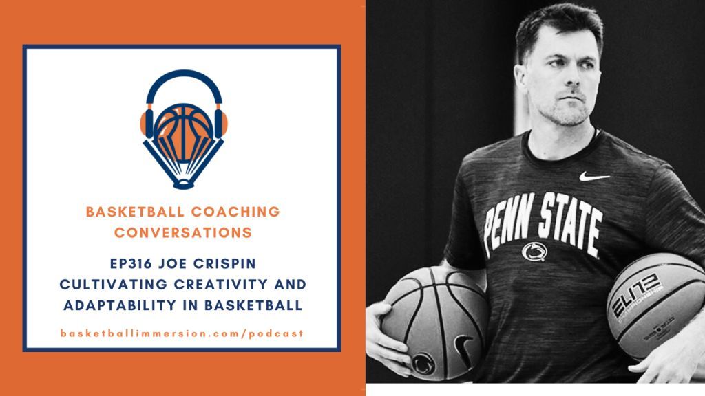 #1 Most Listened to Podcast of April Penn State assistant coach Joe Crispin @CrispinBball joins #thebasketballpodcast to share his philosophy on cultivating creativity and adaptability. basketballimmersion.com/the-basketball…