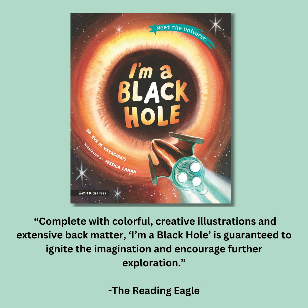 Physicist Eve M. Vavagiakis’s approachable text is paired with Jessica Lanan’s imaginative depictions of a young astronaut venturing where no human has gone before, along with stunning renderings of our fascinating narrator and the final frontier. #books #bookish #sciencebooks