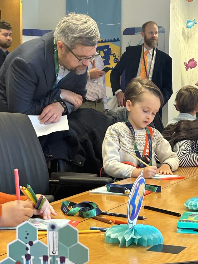 Last week, dozens of kids joined us for Take Your Child to Work Day, diving into the world of environment and science diplomacy and learning about the important work their parents contribute to every day. 

Here’s to our future leaders! 🌍 
#TYCTWD #TakeYourChildToWorkDay