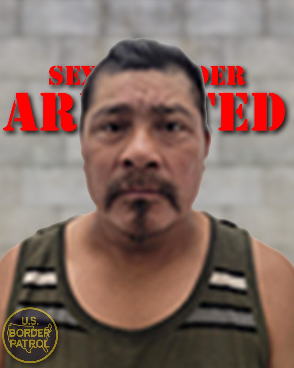 Over the weekend, USBP agents in Eagle Pass, Rio Grande City, & Cotulla, TX arrested 3 criminal sex offenders. All had prior felony convictions for Indecency w/ child Sexual contact. They will be set up for prosecution and removal from the U.S.