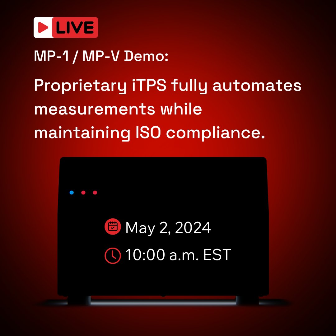 🌟 We’re back with another #LiveDemo! Don’t miss the iTPS in action! 🚀 
🔬 Automate your tests 📊 Analyze results ✅ Stay ISO compliant
📅 May 2, 2024 | ⏰ 10:00 a.m. EST | 🔗 hubs.la/Q02vl5fd0

 #MaterialTesting #Innovation #Thermtest