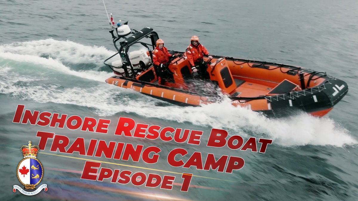 Exciting times ahead for the participants in our Inshore Rescue Boat Student Program in the Atlantic Region who are starting their training to learn all about #SearchAndRescue techniques! 🎥 2023 training camp in #Darthmouth, #NovaScotia Watch video: youtu.be/OxxPiXgaCSI