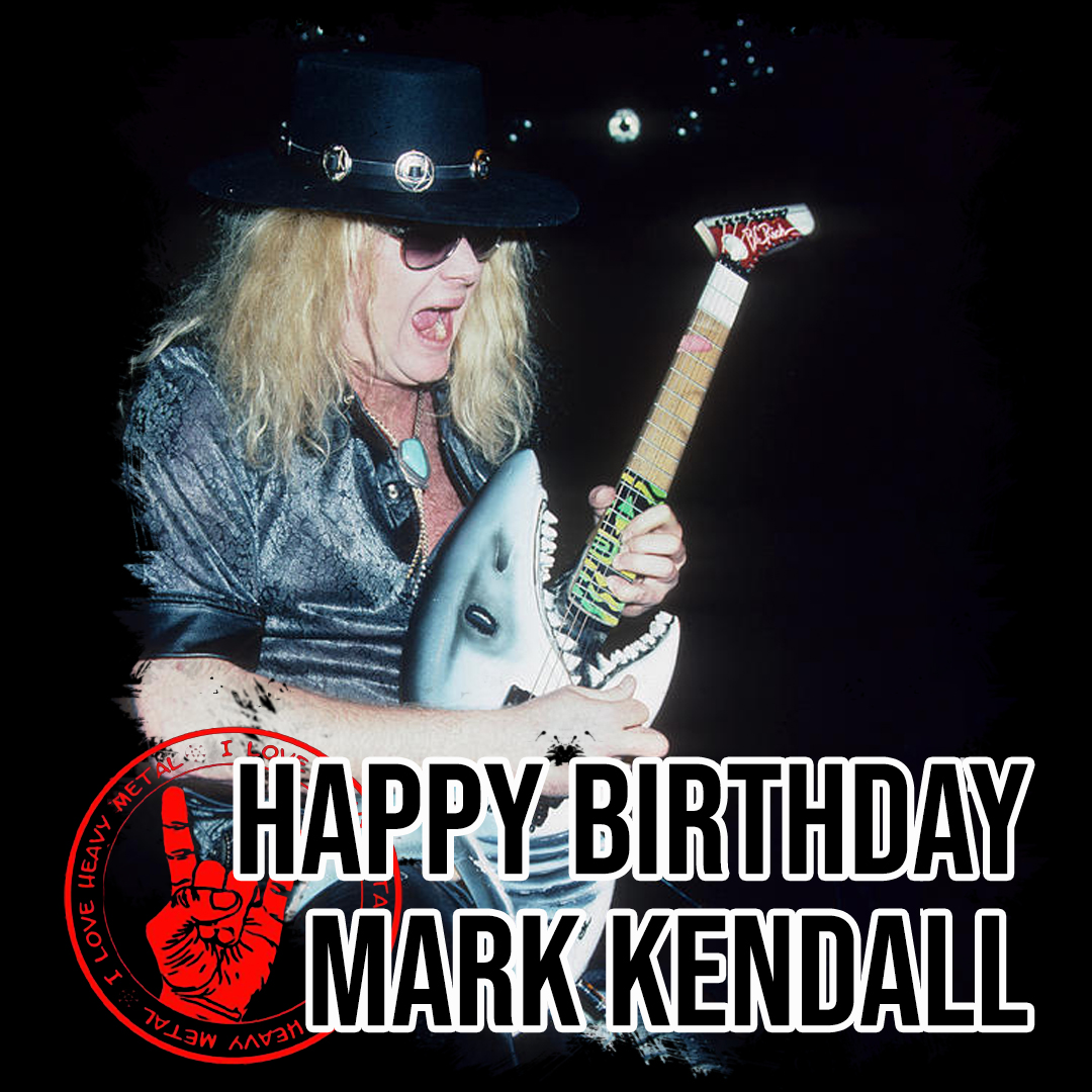 Happy Birthday to Mark Kendall 🍻🤘(April 29, 1957)!!!

#MetalBirthday #MarkKendall #GreatWhite #heavymetal #glammetal #IloveHeavyMetalRadio