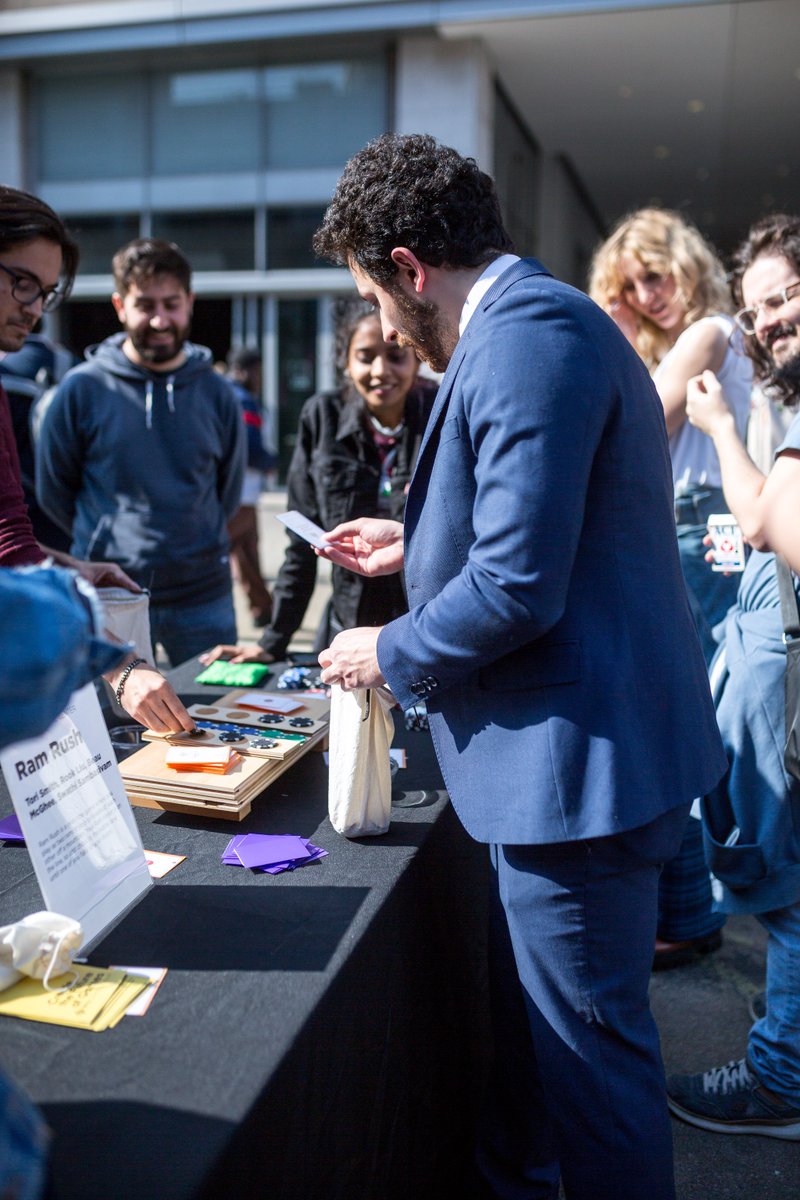 THIS FRIDAY! 🖥️ Join @NYUniversity at the corner of Jay/Willoughby St. for #NYUDay! 🎶 Interact with projects from the @ITP_NYU program, enjoy live music by @CliveDavisInst students + sip on @RaisingCanes lemonade. It's free! ⏰ May 3, 12:00-3:00p 🧪 ow.ly/ZMtX50RqVpo