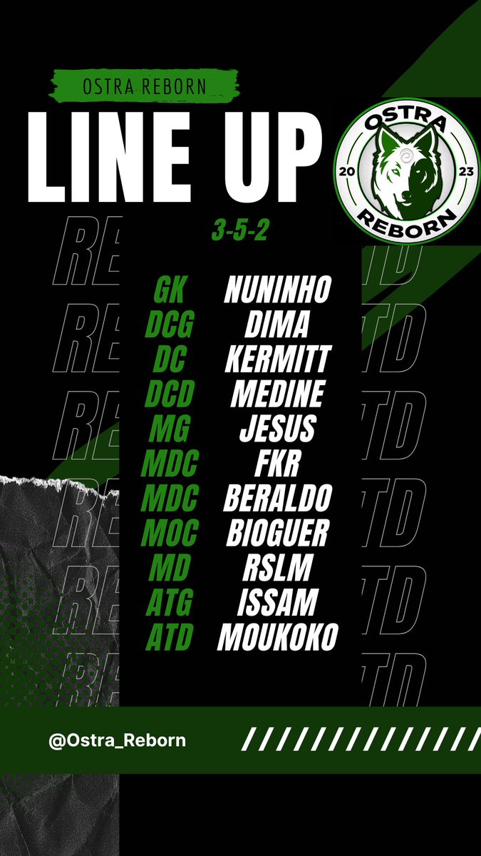 Lundi 29/04

21h : Yamas FC (BDX)
21h20 : Eagle esport (VPG🇫🇷)
21h40 : Playoff cf (VPG🇪🇺)
22h : IX ULTRAS DOR (BDX)
22h20 : XI DOR (WOC)
22h40 : XI FATALIX DOR (BDX)

<a href="/OfficialVPG/">Virtual Pro Gaming</a> <a href="/VPGFrance_/">VPG France</a> @WOC_TOURNAMENT <a href="/BDX_CHAMPIONS/">⚽️ BDX CHAMPION’S ⚽️</a>