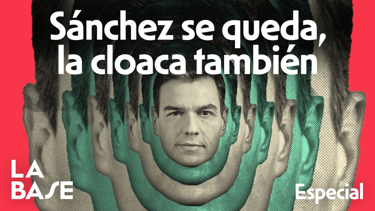 🔴 Esta mañana @LaBase_TV ha hecho un programa especial en directo para hablar del mensaje de Pedro Sánchez en Moncloa, las reacciones al mismo y el panorama político que queda 👉🏾 Podéis verlo aquí: youtube.com/watch?v=-4llFg…