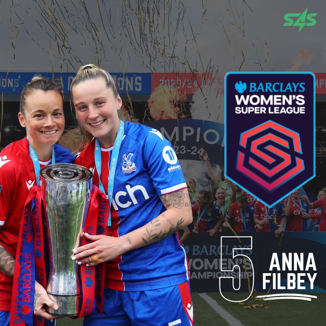 Delighted to see @Anna_Filbey99 secure promotion to the WSL with @cpfc_w, who also secured the league title by a point. 🏆 Congratulations to Anna and her teammates on a fantastic achievement. 👏 #S4S #CPFC