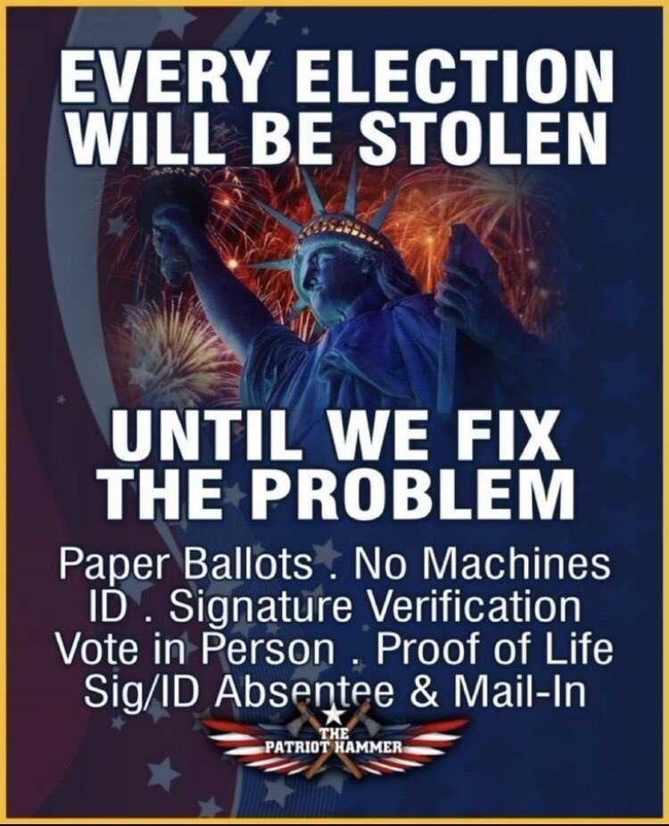 Did you know that America?

#JosephStalin 

'I consider it Unimportant who in the party will Vote, or how, but what is extraordinary important is this - Who will Count the Votes, And How'! 

#VVM 
Venezuela Voting Machines 🇨🇳🗳️

#2020Election 🇨🇳🗳️🤬

#Recall2020Election 🫡
It is…