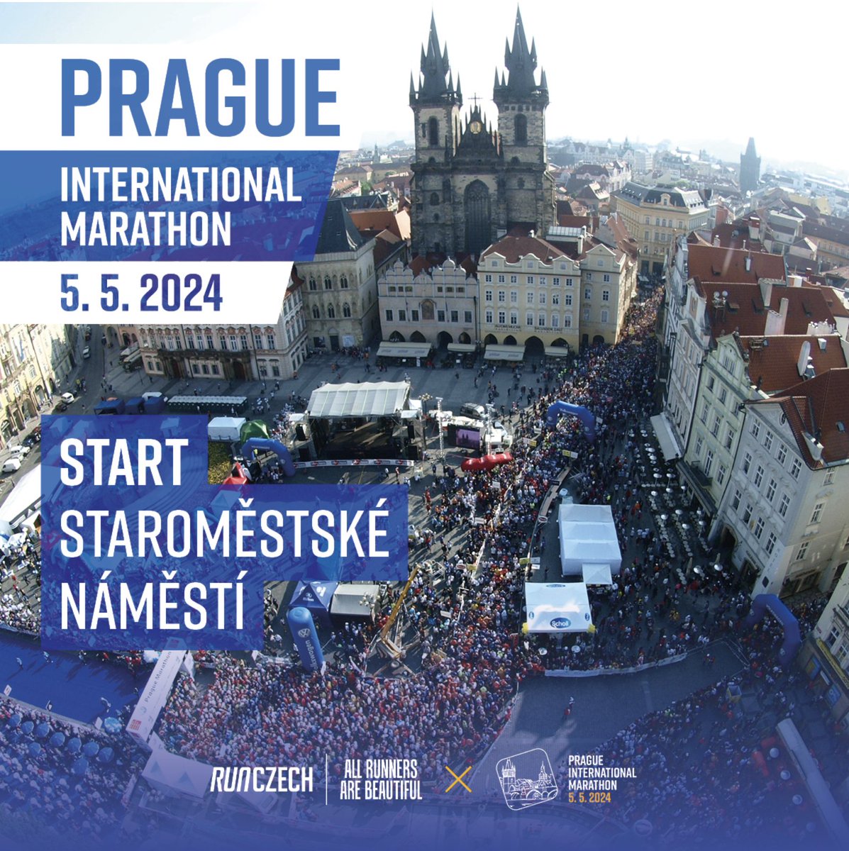 Este fin de semana se corre una edición más del Maratón Internacional de Praga, síguelo de cerca con @RunCzech
