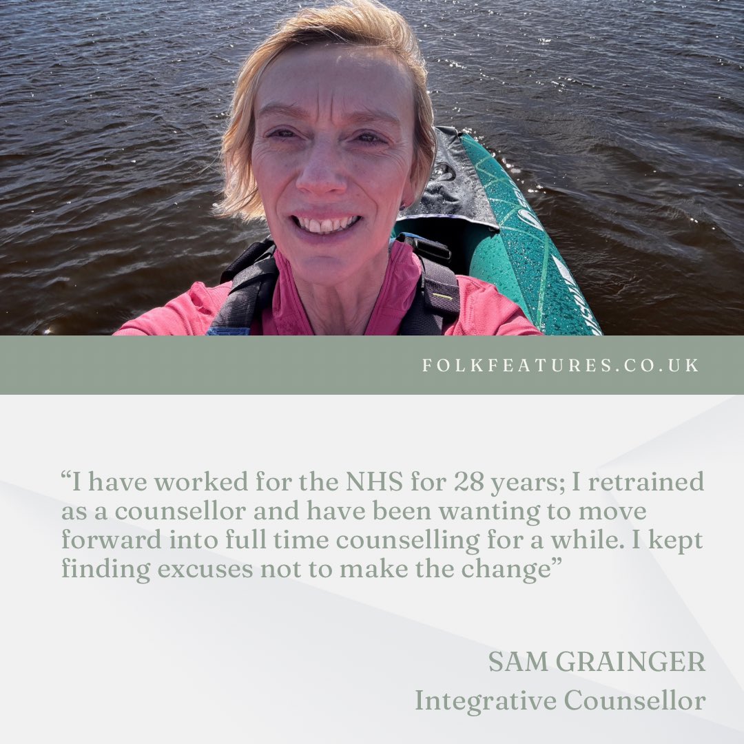 🌟 Integrative Counsellor Sam Grainger on letting go of fear, in this month’s column for Folk Features:

folkfeatures.co.uk/letting-go-of-…

#wellbeingcolumn #folkfeatures