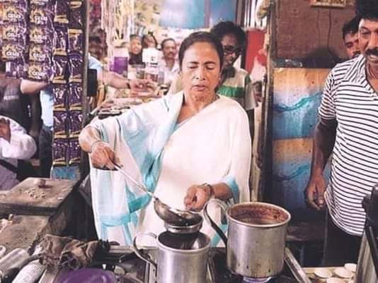 ओब होम भी पोरधानमौत्री बोन के मानेगा...होमको भी चाय बोनाना आता होय...। 🙈 हम्बा, हम्बा जुम्बा जुम्बा #mamtabanerji #IndiaElections2024 #AbkiBaar400Paar