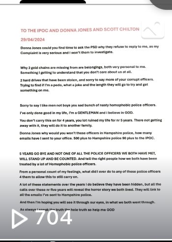@DonnaJonesPCC @CCScottChilton @policeconduct @IainGould
#tocatchacopper
@HantsPCC @PoliceChiefs The staff in Twitter need to be investigated as you stop the number of people who like my tweets. TikTok show people care I'm not stupid