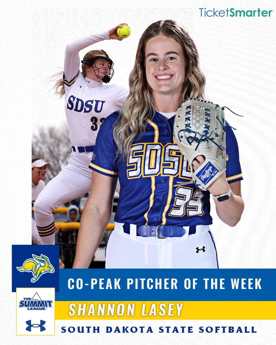 We've got a pair of
@TicketSmarter
#SummitSB Peak Performers of the Week!  

Congrats to Emma and Shannon. #GoJacks 🐰

Story: gojacks.com/news/2024/4/29…
