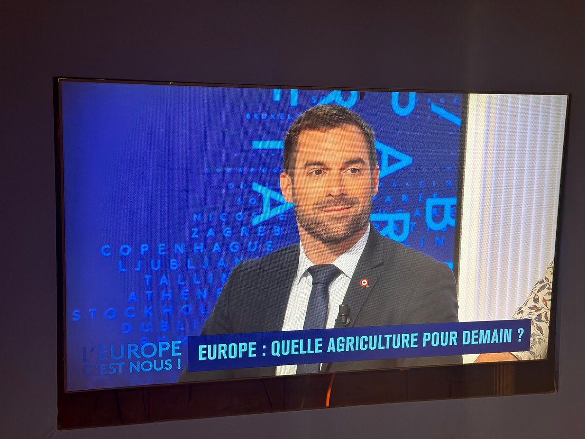 🧑‍🌾 Retrouvez-moi en direct de l’émission #LEuropeCNous, sur @LCP, pour un débat sur l’#agriculture, présenté par @boucherbrigit, dans le cadre des #electionseuropeennes2024 ! 

#VivementLe9Juin