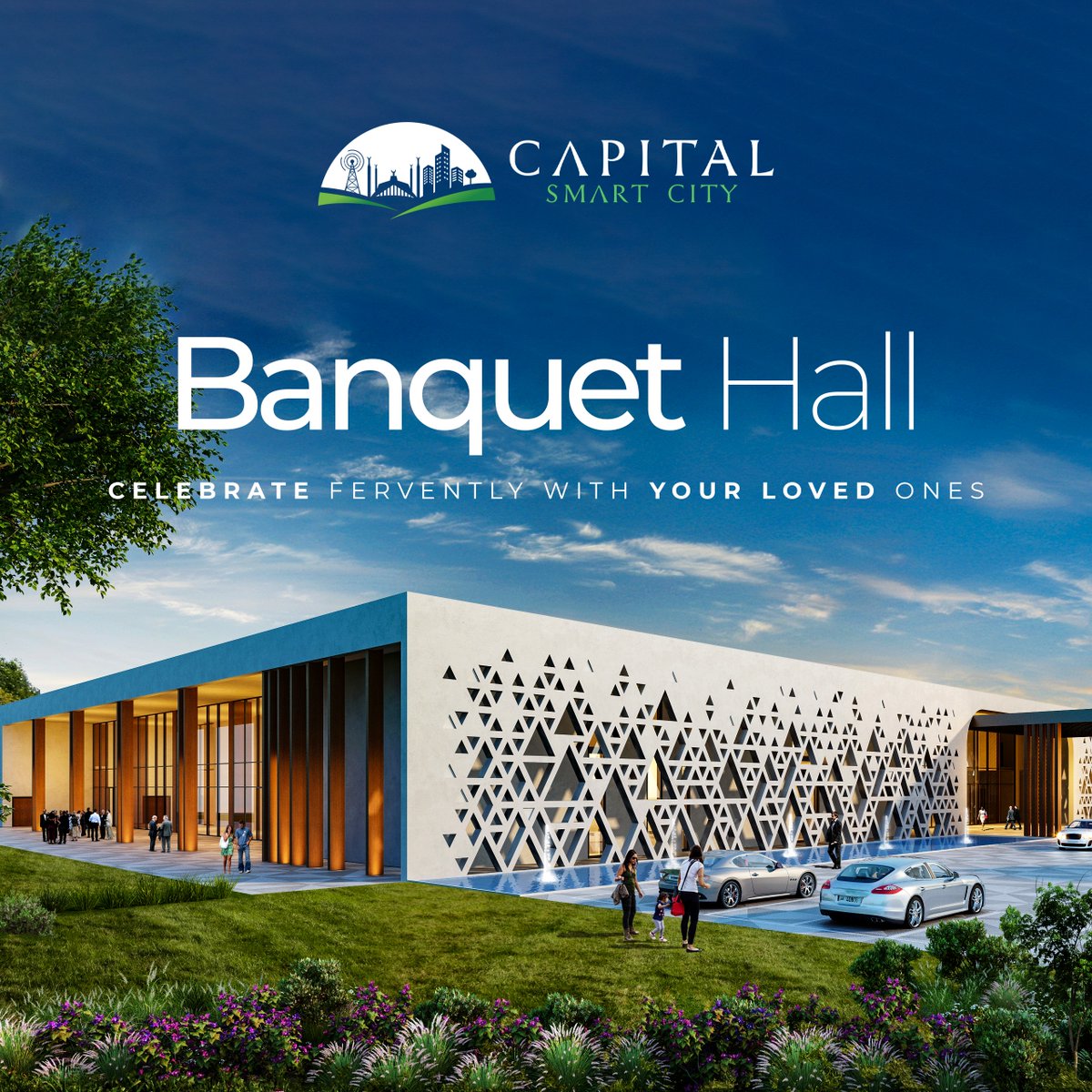 At Capital Smart City, we understand the essence of celebrations, and our Banquet Halls stand as a testament to our commitment to making your occasions truly remarkable. Celebrate fervently with your loved ones in an ambiance that mirrors the grandeur of your joyous moments.