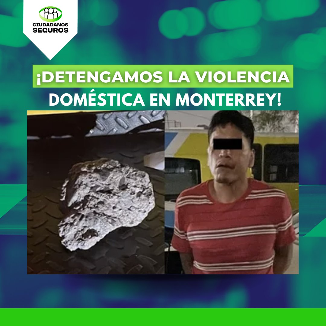 ¡Alto a la violencia! 😡 En Monterrey, un hombre en estado de ebriedad agredió a su esposa e hija de 8 años. Es momento de actuar y decir ¡basta! #NoMásViolencia #Monterrey #JusticiaYa Si eres testigo de violencia doméstica, no dudes en denunciar.