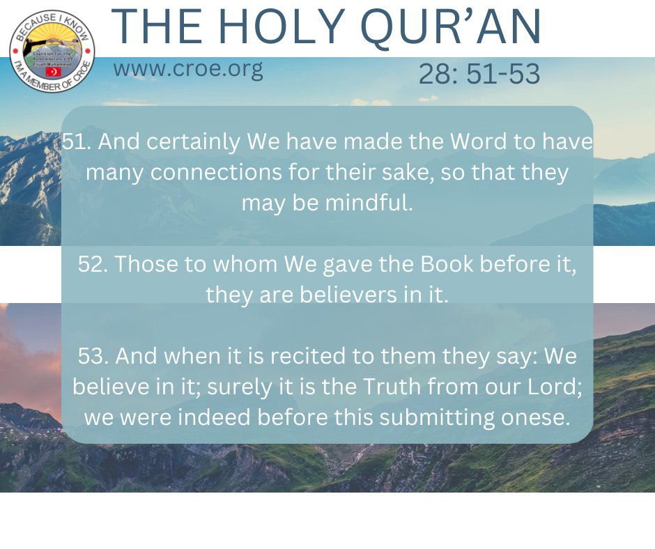 #readthequran for guidance
Listen to the teachings of the Hon. #ElijahMuhammad 24 hours a day @ croeradio.net
#education #history #NationofIslam #CROEArchives