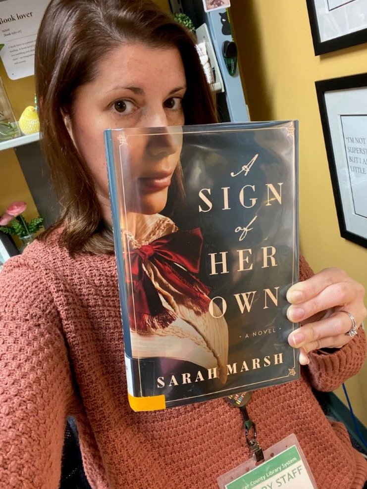 Inspired by a true story, 'A Sign of Her Own' describes the life of Ellen Lark, a deaf woman who became a favorite student of Alexander Graham Bell while he raced against Western Union to cast a human voice over wires. Check it out today! #bookfacefriday #deafhistory #ellenlark