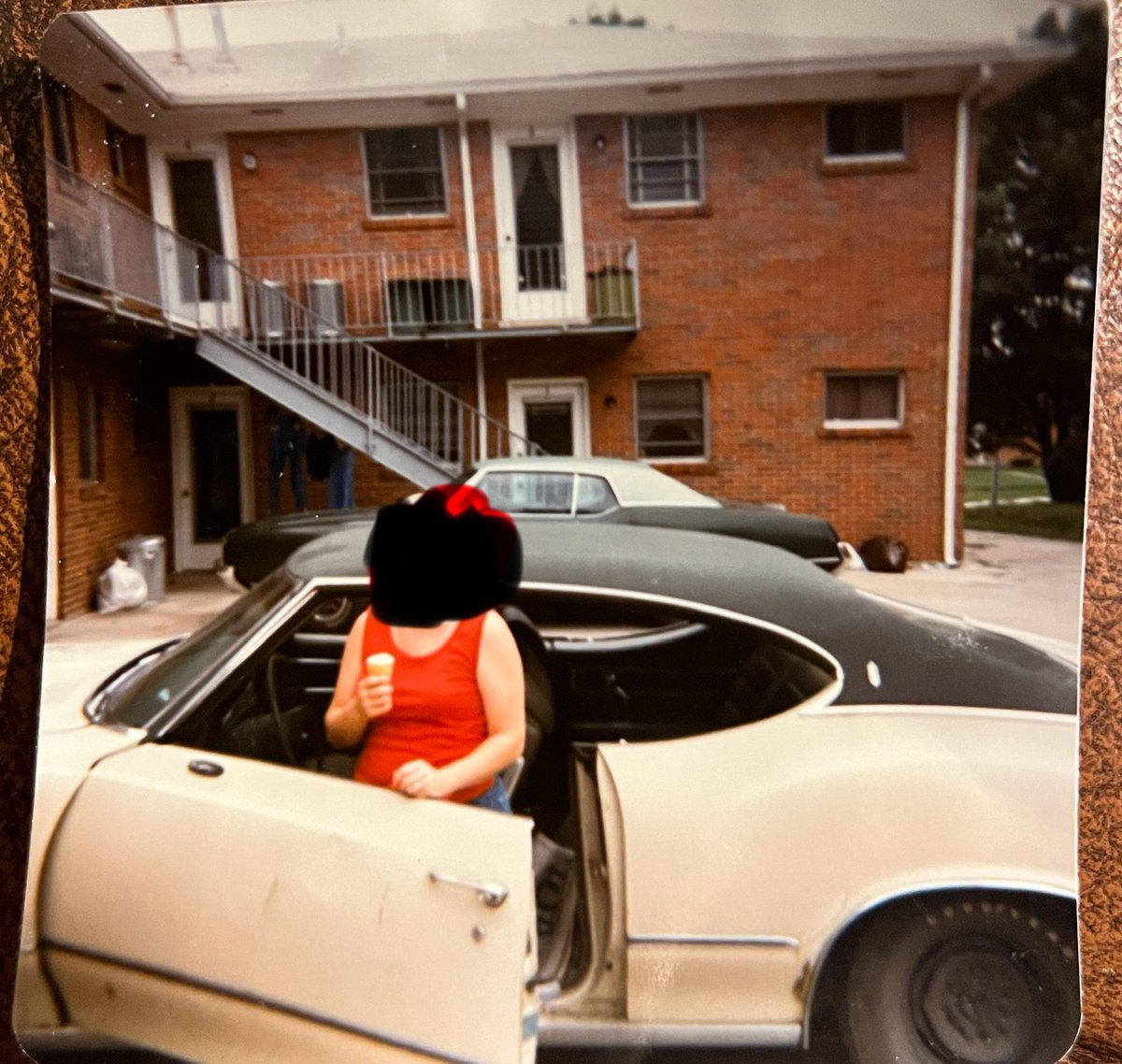 Should I keep this picture of my mom or burn it? This is where we lived when I was 15. Got off the school bus 1 day & the apt. was empty. My clothes were in a trash bag by the door with a note; “We took a job as in home providers for an elderly man. No kids allowed.”