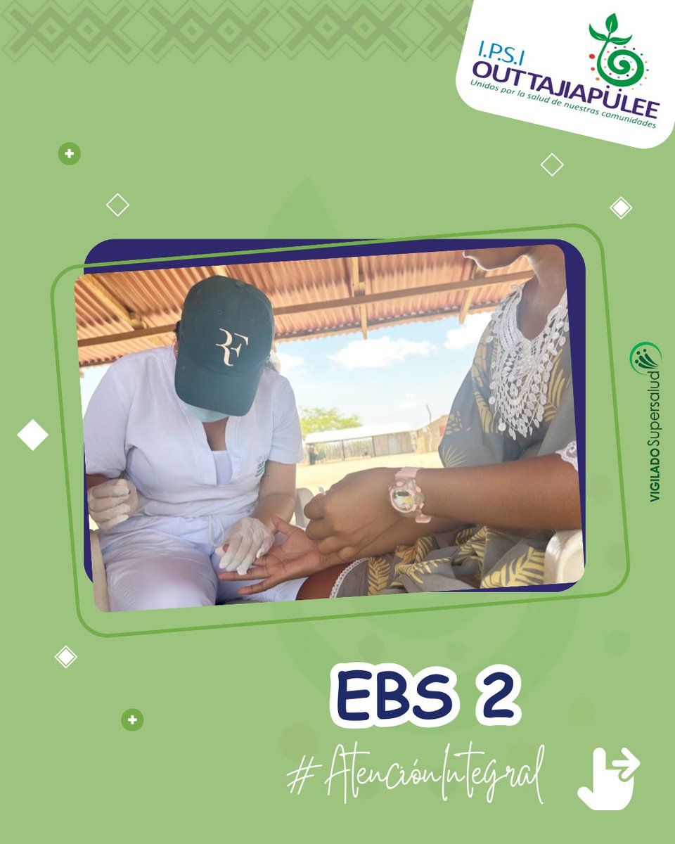 #AtenciónIntegral del EBS #2 en la zona céntrica del Municipio de Uribia en el Corregimiento de Taparajin, Comunidad de Tres Bocas.

#IPSIOuttajiapulee