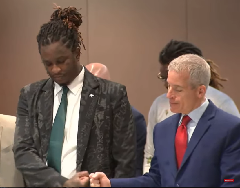 Young Thug and his lawyer accidentally dropped the hardest picture of 2024 📸💯