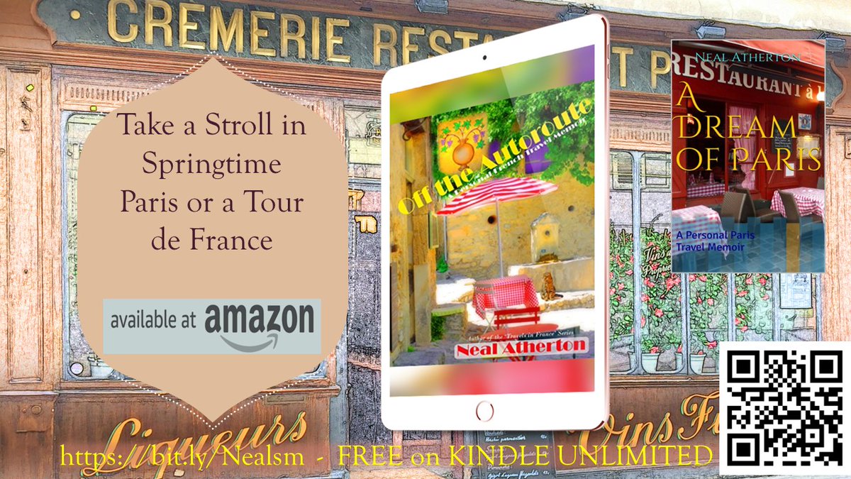 Stroll Paris or Tour de France - ON AMAZON,KINDLEUNLIMITED : getbook.at/FrenchTravel #france #provence #paris #tripadvisor #memoirs #books #welovememoirs #booklovers #foodandwine #travel #kindle #kindleunlimited #readingcommunity #free